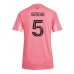 Maillot de foot Inter Miami Sergio Busquets #5 Domicile vêtements Femmes 2025-26 Manches Courtes